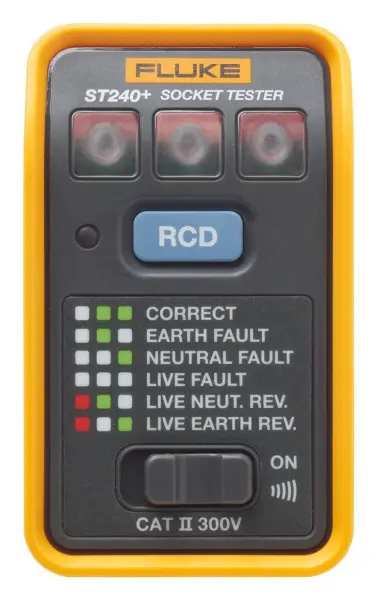 Fluke RCD Socket Tester with Beeper, 230V
