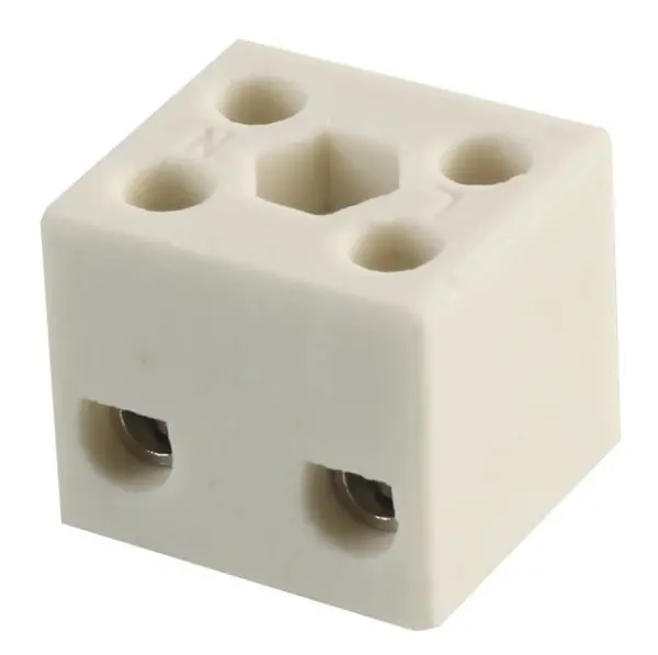 HYLEC בלוק טרמינלים קרמי, 2 מסלולים, 41A, 750V