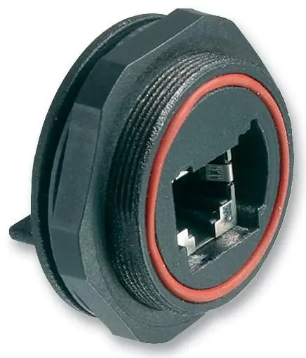 BULGIN Ethernet Connector, RJ45, Cat5e, Shielded, 8P8C, IP68