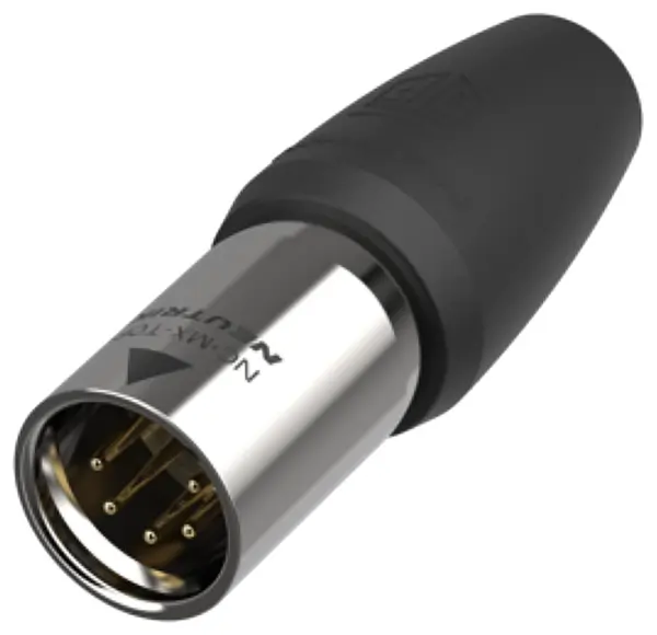 Neutrik 5 Pole XLR Male Plug Connector, True Outdoor Protection, 40g