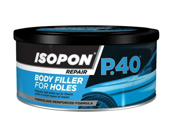 U-Pol P.40 Body Filler for Holes, 600ml Tin