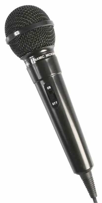 Pulse Handheld Dynamic Karaoke Microphone, 6.35mm Jack, 2.8m Cable