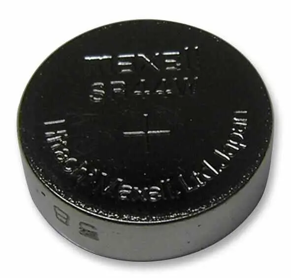 Pile bouton oxyde d'argent MAXELL SR44, 1,55V (11,6x5,4mm)