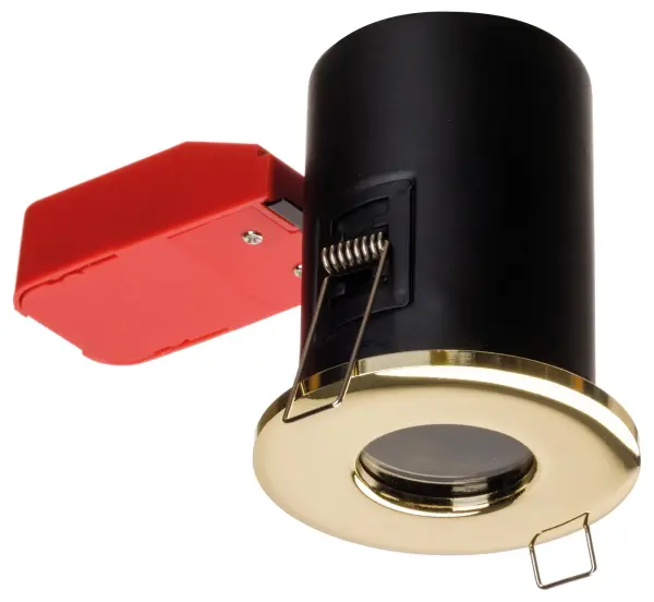 RED ARROW Fire Rated GU10 Downlight - Red Brass