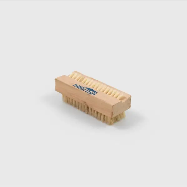 Pure Bristle Nail Brush, Wood Block, 97mm