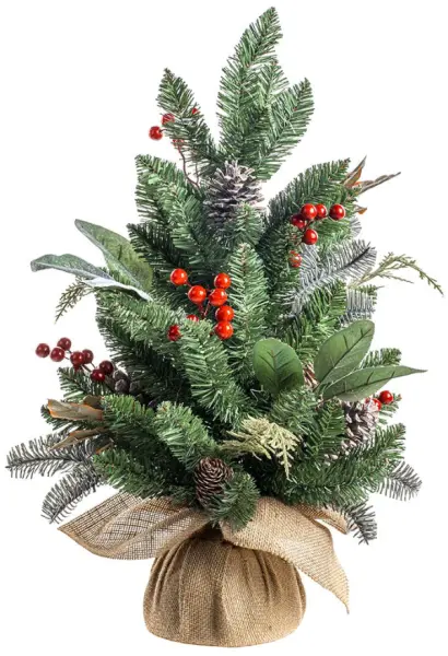 PREMIER Decoración de Árbol de Eucalipto Natural, 60cm