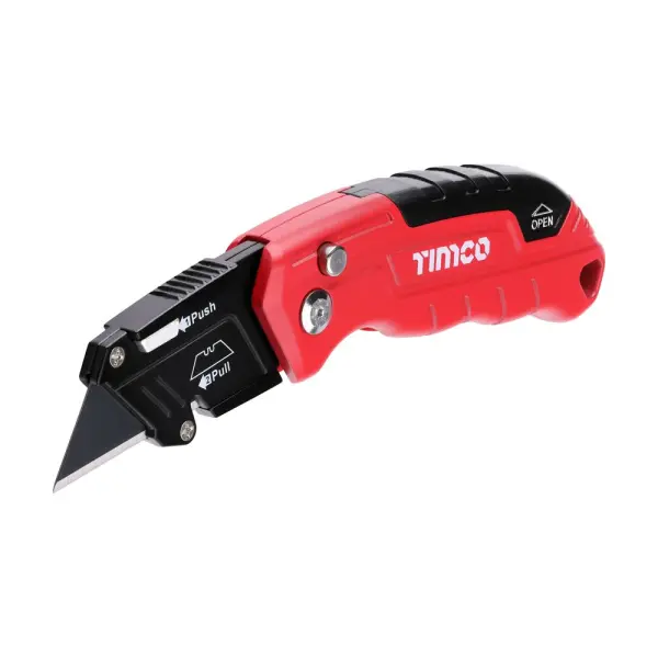 Timco סכין שירות מקצועית - 165 מ'מ כולל 4 להבים