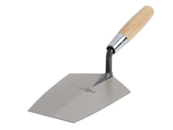 Marshalltown Bucket Trowel with Wood Handle, 7.1/2in