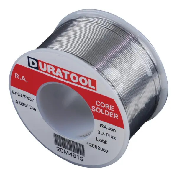 DURATOOL Cínová pájka 63/37, 0,64mm, 183°C, 227g