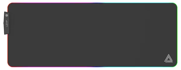 LEXIP B10 XL RGB Gaming Mouse Mat, Black