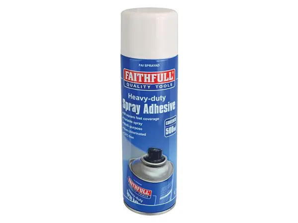Faithfull - Colle en spray sans chlore, 500ml
