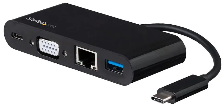 STARTECH USB-C to VGA 멀티포트 어댑터 (파워 딜리버리 지원)
