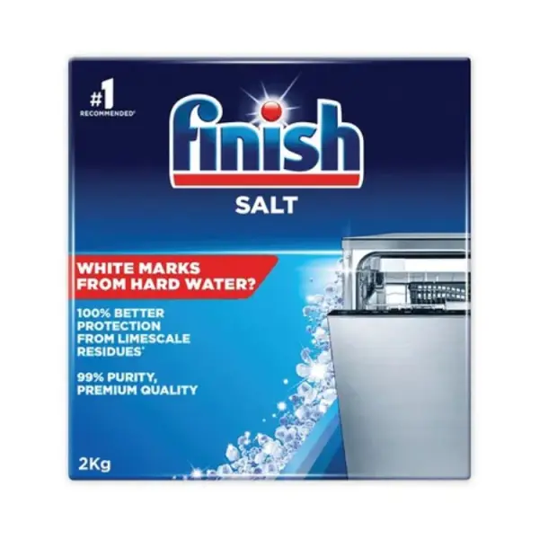 Finish - Αλάτι Πλυντηρίου Πιάτων Κουτί 2kg