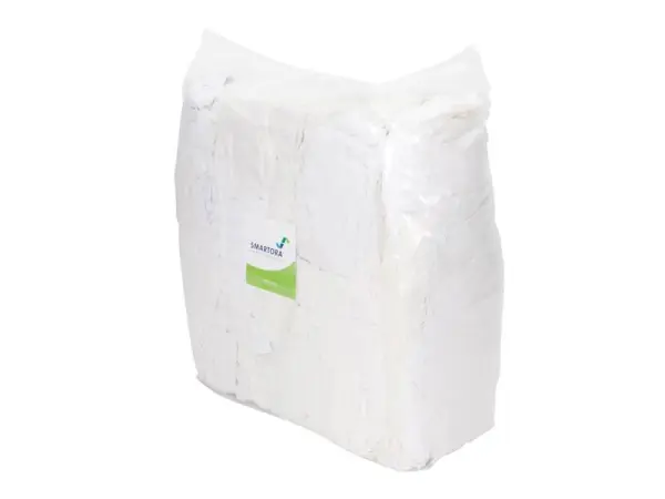 Davis & Moore Białe Ścierki Bawełniane No1, 10kg