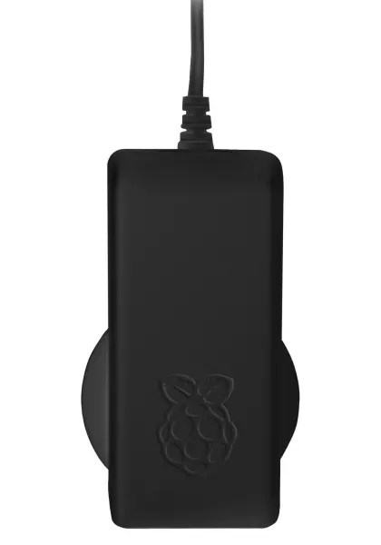 Official Raspberry Pi 2.5A Power Supply with UK Fixed Head - Black