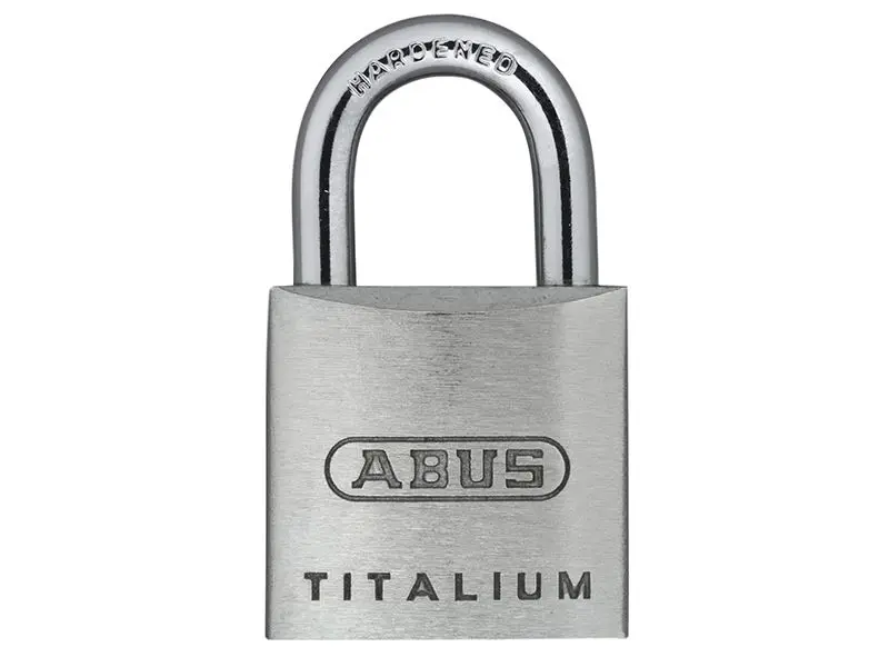 ABUS מנעול 64TI, TITALIUM™, 20 מ״מ