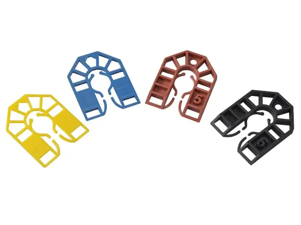 Broadfix スモールU型シム 100枚セット - 55x43mm 混合厚さ