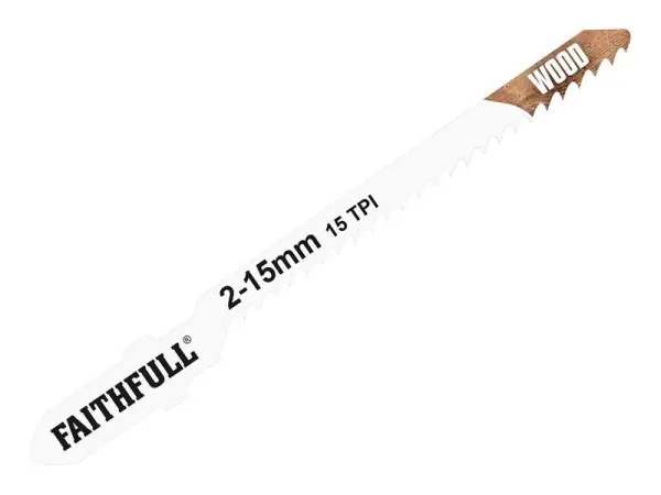 Faithfull Pilový kotouč na dřevo HCS, T119BO, balení po 5 kusech