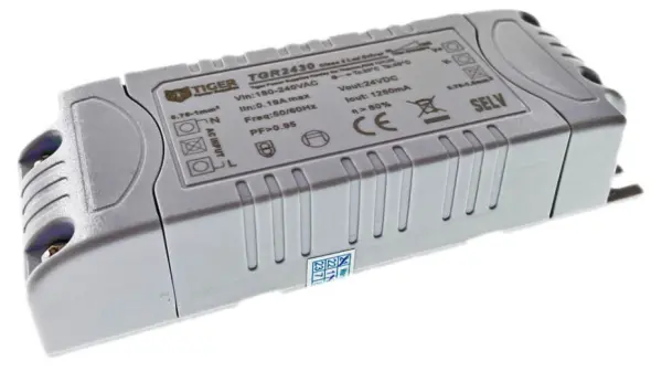 Alimentatore LED Tiger 24V 1.2A Dimmerabile, 30W Tensione Costante