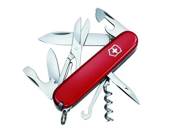 Victorinox Coltellino Svizzero Climber, 91mm, Rosso