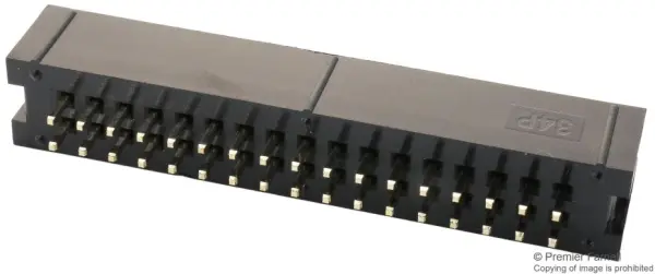 MULTICOMP PRO Pin Header, 2.54mm 2x34 Way, Verticaal