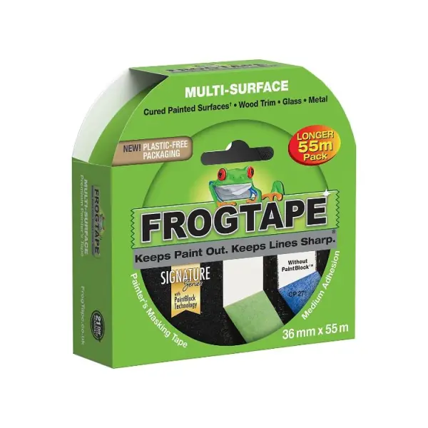 Frog Tape Multi-Surface Masking Tape 36mm x 55m Roll