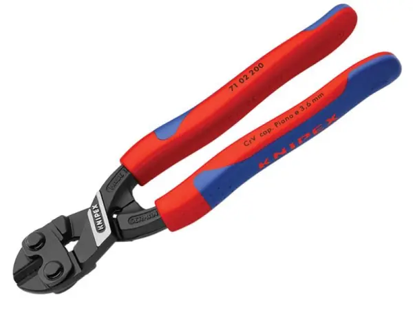 Knipex Kombinované kleště CoBolt s vícekomponentní rukojetí, 200 mm