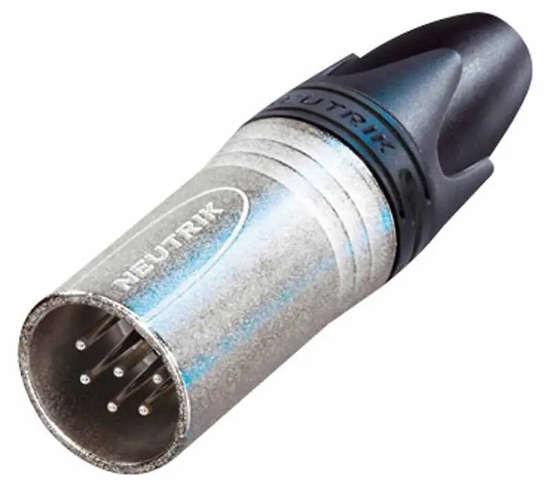 NEUTRIK NC6MXX 6 Pole Male XLR Plug