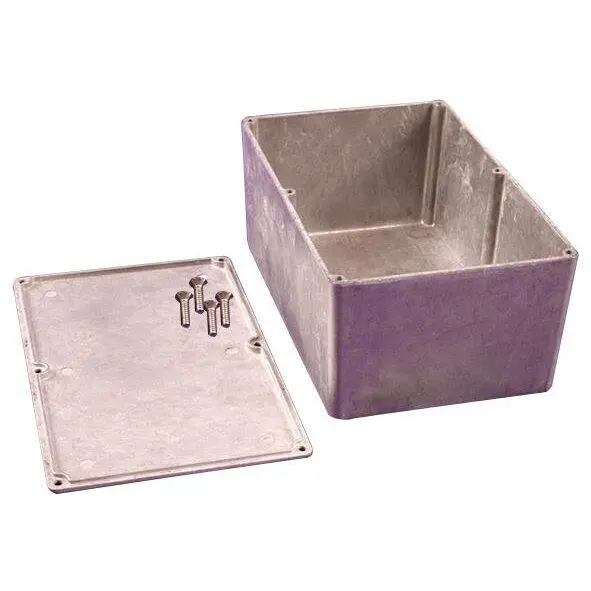 IP54 Die Cast Aluminium Instrument Enclosure 188x120x82mm