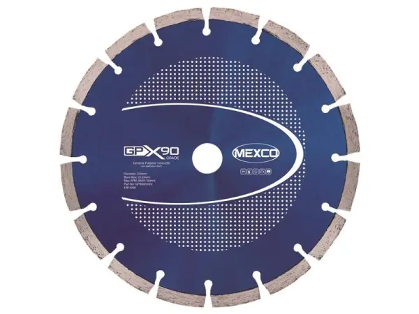 MEXCO Lama Diamantata GPX90 per Calcestruzzo, 230 x 22mm