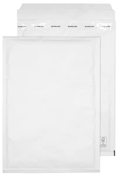 Blake UK Size g/4 White Padded Envelope 340x230mm