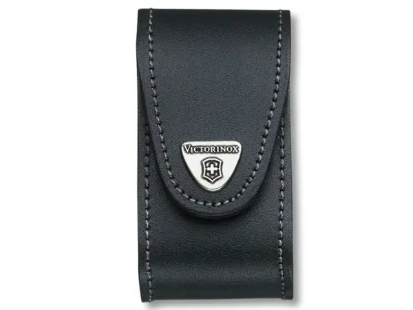 Victorinox Étui en cuir noir pour couteaux 5-8 couches