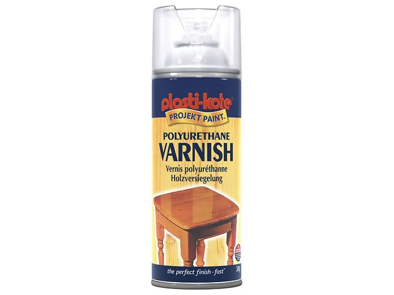 PlastiKote Clear Gloss Varnish Spray 400ml