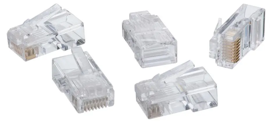 IDEAL Cat5e RJ45 8P8C Modular Plugs, Pack of 50