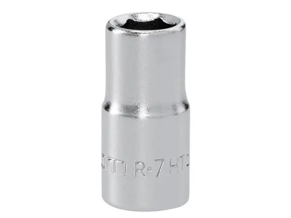 Soket Piawai 6 Mata Facom, Pemacu 1/4in - 7mm