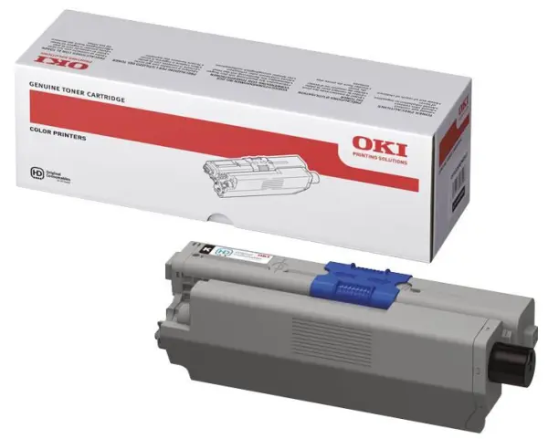 OKI Genuine Black Toner Cartridge 3500 Pages