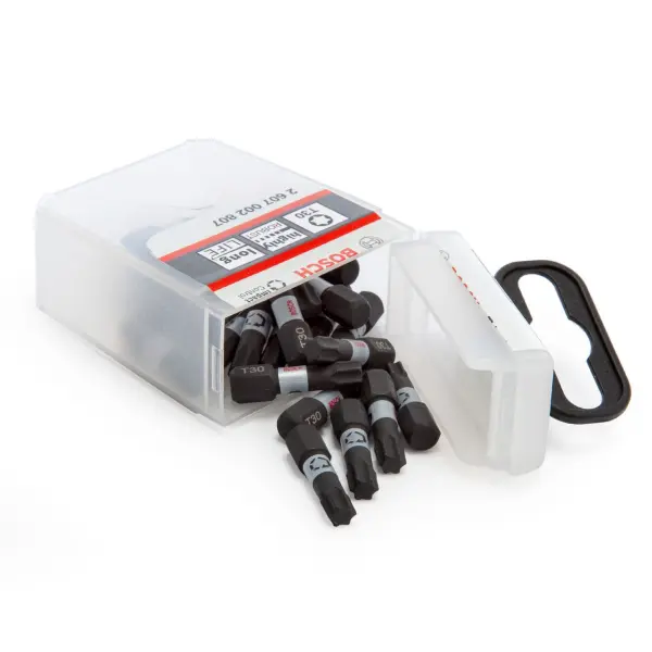 Bosch T30 Impact Control Screwdriver Bits, Pack of 25