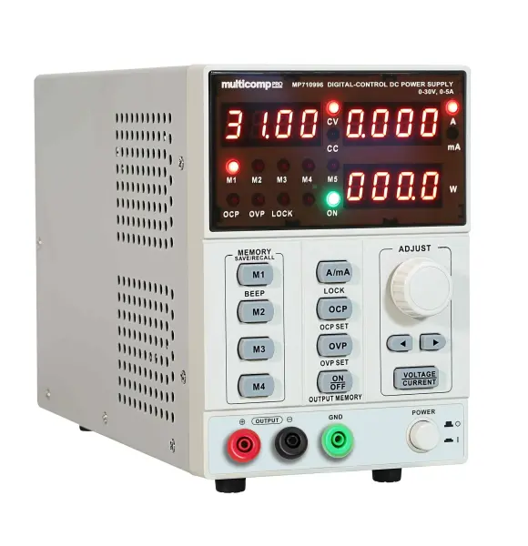 Multicomp Pro Digital Bench DC Power Supply 30V 5A