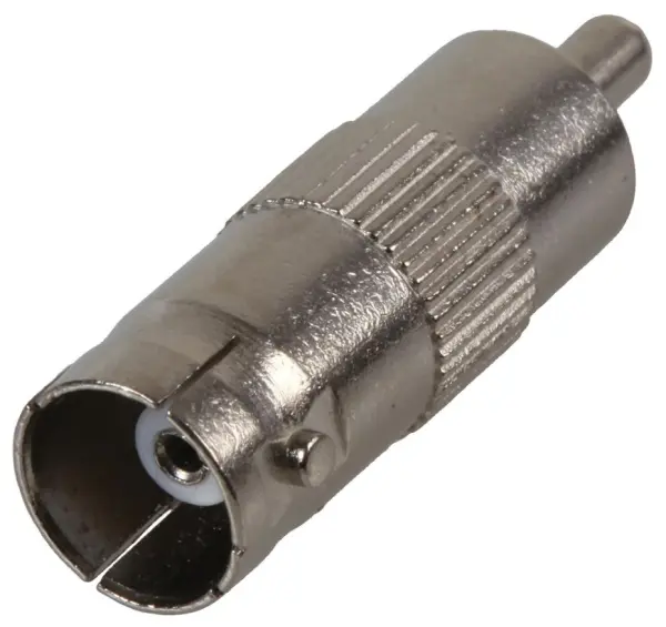 PRO SIGNAL Adaptador de Soquete BNC para RCA Phono 