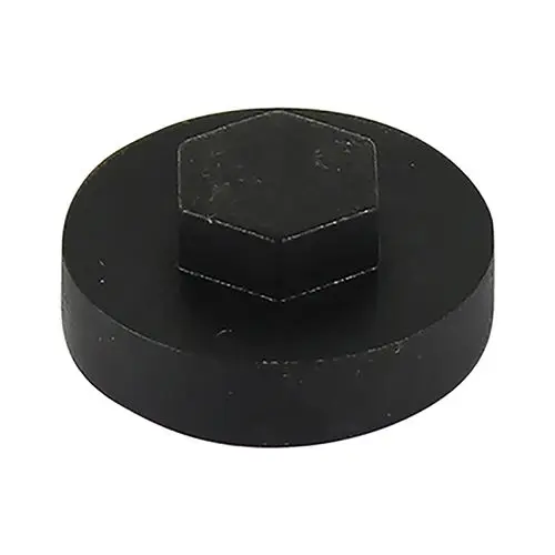 Timco Tapones Hexagonales para Tornillos, Negro, 16mm, 1000 Piezas
