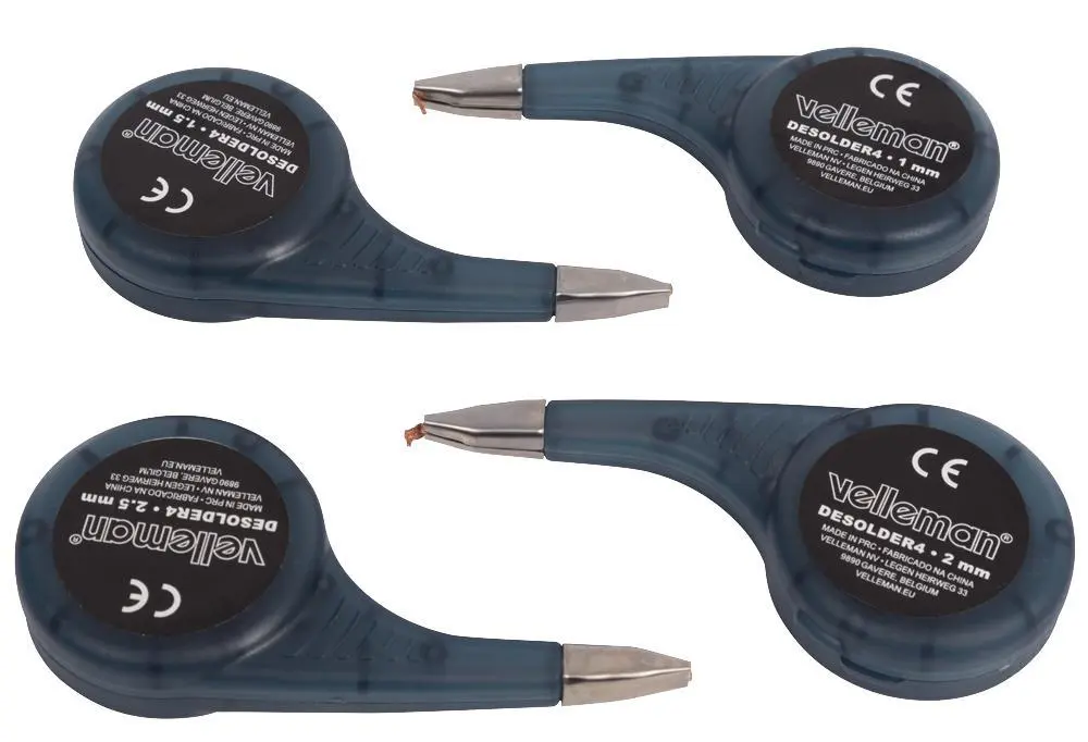 VELLEMAN SA 拆焊吸錫線 (4卷裝)