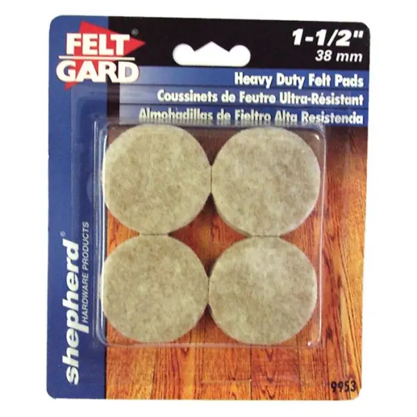 Feltgard Round Pads 38mm, Pack of 8