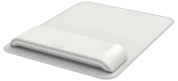 LEITZ Ergo Mouse Mat with Adjustable Wrist Rest Light Grey