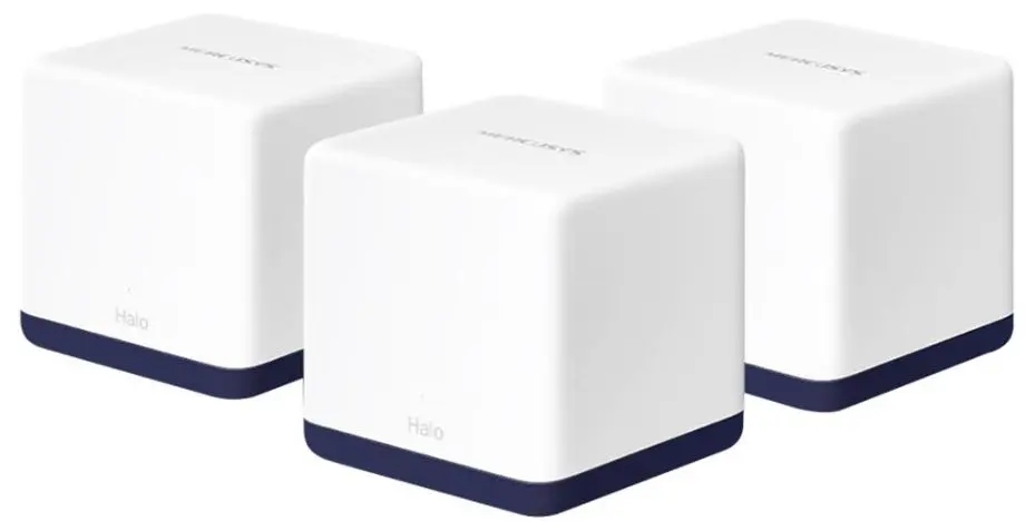 MERCUSYS Halo H50G AC1900 Mesh WiFi System, Triple Pack