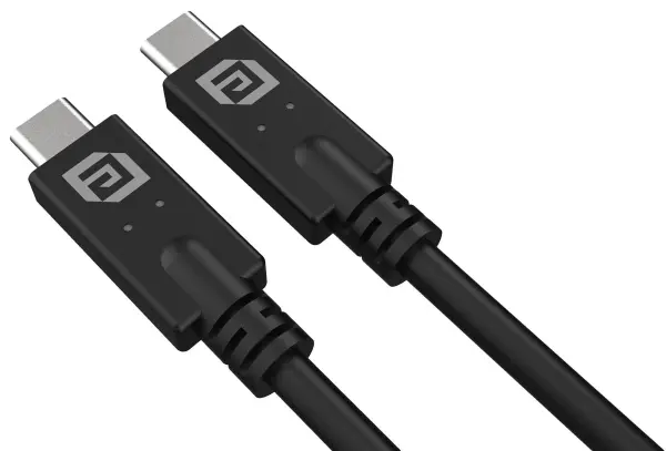 Akasa USB-C 40Gbps Cable, 1m, Black, 240W PD, 8K UHD