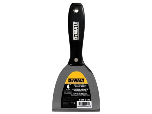 DEWALT Jointing/Filling Knife, 100mm (4in), Stainless Steel Blade