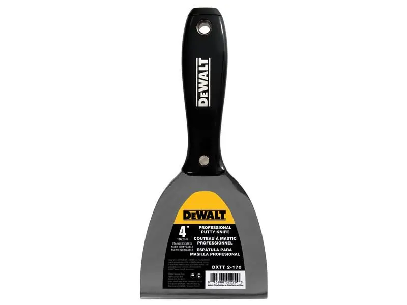 DEWALT Jointing/Filling Knife, 100mm (4in), Stainless Steel Blade