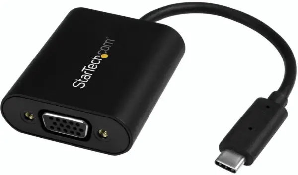 Adaptateur USB-C vers VGA STARTECH avec mode présentation, 1920x1200