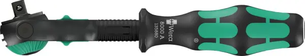 Wera Zyklop Speed Ratchet 8000 A Black Edition, 1/4'', 152mm