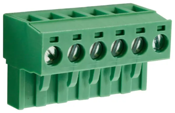 CAMDENBOSS חבילת מסופים נשלפת, 6 פינים, 15A, רווח 5.08 מ״מ